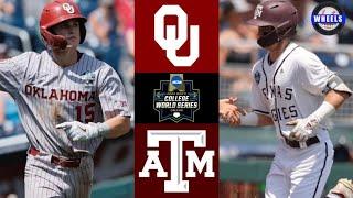 Oklahoma vs #5 Texas A&M | College World Series Opening Round | 2022 College Baseball Highlights