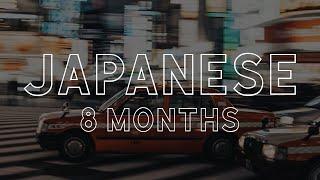 8 Months Of Learning Japanese Through Immersion (refold/migaku/mia/ajatt) - Change Of Mindset