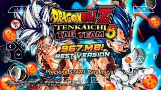 DRAGON BALL Z TENKAICHI TAG TEAM 5 MOBILE PPSSPP 2024 MOD DBZ TTT ISO Graphics HD - Permanent Menu!