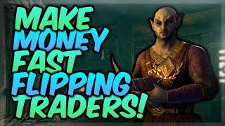 HOW TO MAKE MONEY EASILY IN ESO BY TRADING! BUYING & SELLING ITEMS FOR MASSIVE PROFIT!