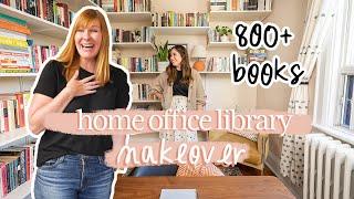 Turning A Spare Bedroom Into A Home Library With 800+ Books