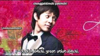 Xander Kimchi Song [ENG SUB + ROMANIZATION] HD