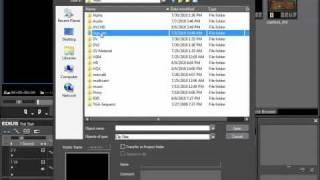 08. Importing Data [EDIUS 6 Basics]