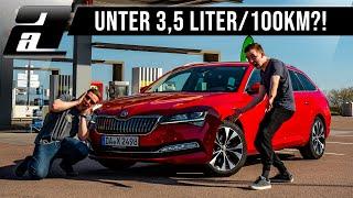 2056km mit EINEM Tank?! | Skoda Superb 2.0 TDI evo Hypermiling 3.0  #superb2020 #skoda #superbcombi