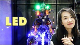 Mechanicore Ziegler LED INSTALLATION, Paint, Build WIP | Gunpla Vlog + Tutorial | frostedsnow