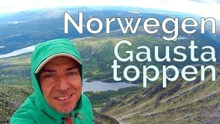 Norwegen Wanderung Gaustatoppen Aussicht & Bergbahn Gaustabanen