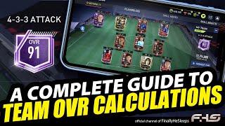 CALCULATING TEAM OVR in FC Mobile (FIFA) 22 - It's not what you think...