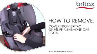 How To Remove The Cover On Britax One4Life All-In-One Car Seats