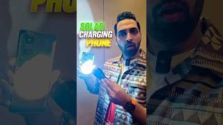 This Smartphone Charges With Light#shorts