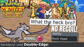 ROCK HEAD DOUBLE EDGE AERODACTYL SWEEP | POKEMON SHOWDOWN