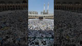 Tawaf During Hajj.  #makkah #hajjpilgrims #hajjandumrah #spiritualjourney #travel #islamicpilgrimage