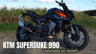 TEST KTM SUPERDUKE 990 2025 / Encore mieux qu'un 1290 sur route??