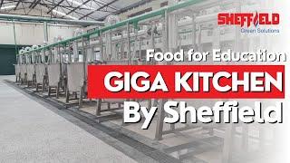 FOOD FOR EDUCATION GIGA KITCHEN BUILT AND DESIGNED BY SHEFFIELD AFRICA