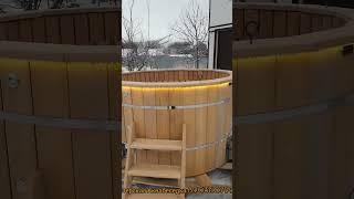 самый быстронагреваемый банный чан греется за 1 час - это Аквабеседка