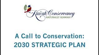 A Call to Conservation: Kiawah Conservancy 2030 Strategic Plan