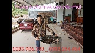 Thùng Quay Mật Ong 6 Cầu Inox, Thùng Quay Mật 6 Cầu Cao Cấp Nhất, Giá Rẻ.