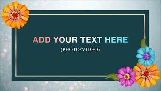 Latest Wedding Invitation Video | Free Green Screen Background Video |No Copyright