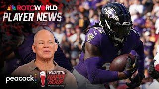 Derrick Henry, Zay Flowers have found footing with Ravens | Fantasy Football Happy Hour | NFL on NBC