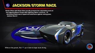 Cars 3: Driven to Win (PS4) Gameplay - Master-Level Event (Jackson Storm Race)