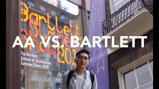 AA Project Review VS. The Bartlett Summer Show | London Vlog
