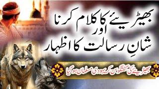 Wolf  Talking about Prophet Muhammad PCBOH||بھیڑیے کا شان محمدی بیان کرنا