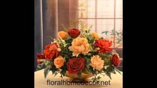 Silk Flower Centerpieces