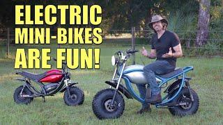 Testing Kandi's ELECTRIC Mini Bikes For Work & Play!