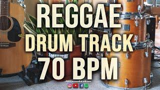 REGGAE DRUM TRACK - "CALM" - 70 BPM