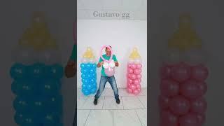 balloon decoration ideas  Baby shower #gustavogg #shorts