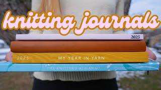 Yarn Enthusiast Journal, My Year in Yarn, The Knitter's Almanac, and Knitter's Year 2025