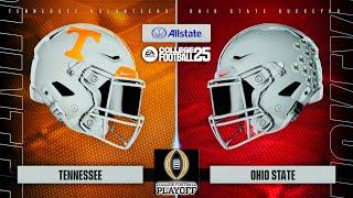 CFP | Tennessee vs Ohio State | College Football 25 | Full Gameplay