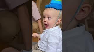 Lenny at his friend birthday party #baby #babyboy #babyshorts #babygirl #babyvideos