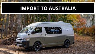 The KUMA 4x4 Toyota Hiace camper import to Australia
