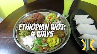 Ethiopian Wot made 4 Ways // Ethiopian Food