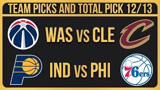 NBA Picks Today 12/13/2024 NBA Picks and Predictions NBA Bets Today