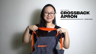 How to Wear a Crossback Apron