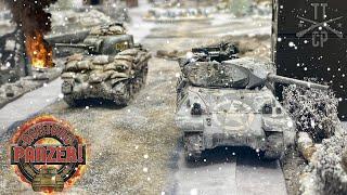 Tabletop CP: Achtung Panzer! Battle Report- Flank Attack!