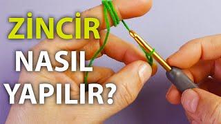 Yeni Başlayanlar İçin Zincir Nasıl Çekilir (Örgü Teknikleri)