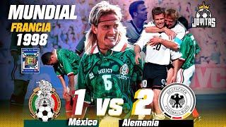 MÉXICO vs ALEMANIA HD - Francia 1998 | El día que FALLÓ el MATADOR HERNÁNDEZ  Narración TELEVISA