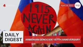 Armenian Genocide anniversay digest: Candlelight march and int. community’s response (VIDEO)