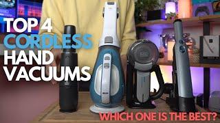 TOP 4 HANDHELD VACS on AMAZON // I compare them for you // Bissell, Shark, Black+Decker