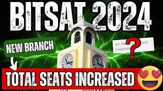 BITSAT 2024: New Branch IntroducedImpact of New Branch on BITSAT | BITS Pilani Latest Update