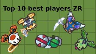 Top 10 best players ZR | Zombs Royale.io