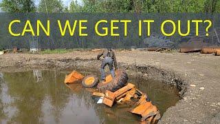 Recovery Minutes: Sunk Backhoe