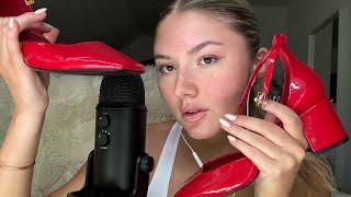 ASMR- Meine neue Schuhsammlung [Tapping, Whispering, Lack]