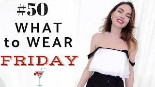 #50 WHAT TO WEAR FRIDAY | How to style crop top | LOOKBOOK 2019