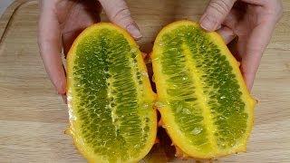 Kiwano richtig essen