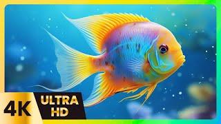 4k Undersea  Peaceful Music for Relaxation in 4 Minutes | Oceanic Journey