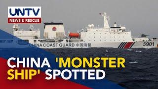 AFP closely monitors presence of China Coast Guard’s ‘monster ship’ in Ayungin Shoal