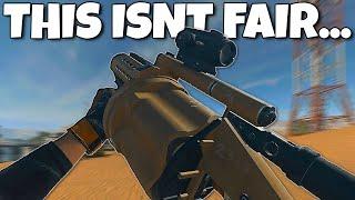 Solo DMZ is UNFAIR With This! ( Modern Warfare 2 )